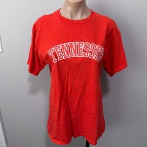 Tennessee Volunteers Fruit of the Loom T-shirt Sports Medium Orange
